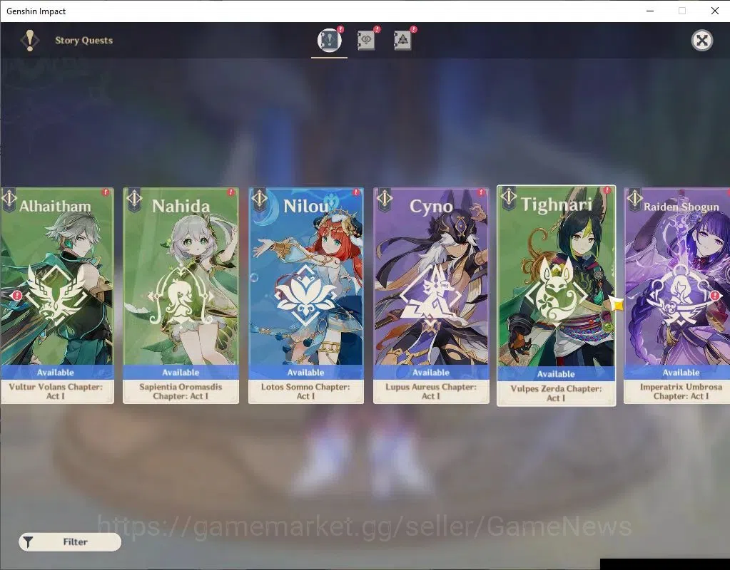 Genshin Impact Accounts Asia |AR 55| 3Limit +5(*5WeP) |(Columbina,Zibai)+S image 16