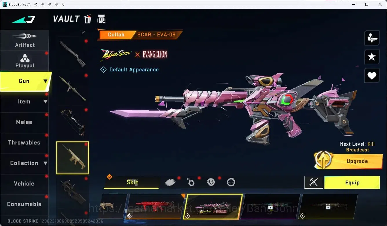 Blood Strike Accounts ASIA | L50 Legend|1 ETERNAL: Desert Eagle-Scorpius image 13