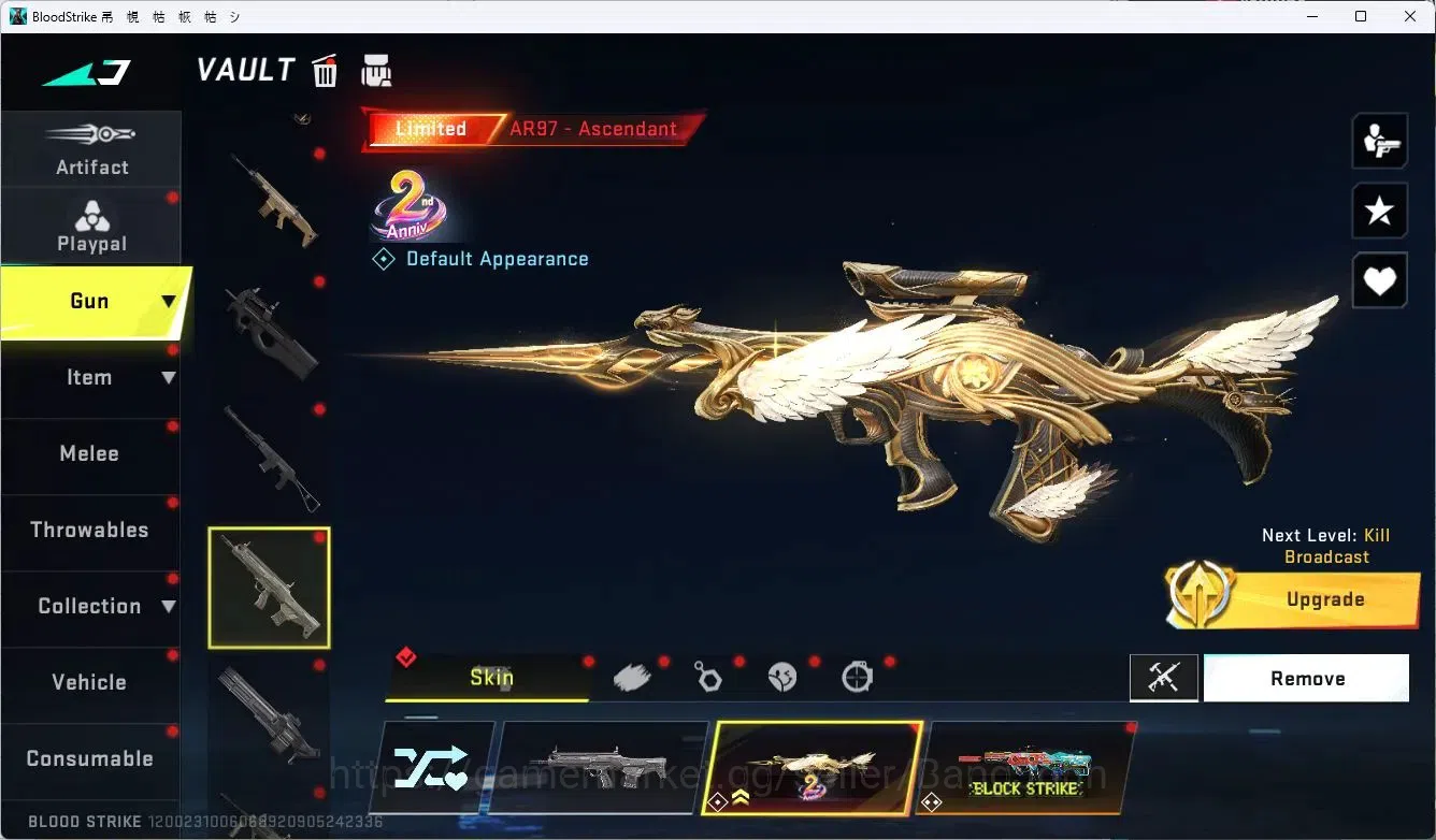 Blood Strike Accounts ASIA | L50 Legend|1 ETERNAL: Desert Eagle-Scorpius image 14