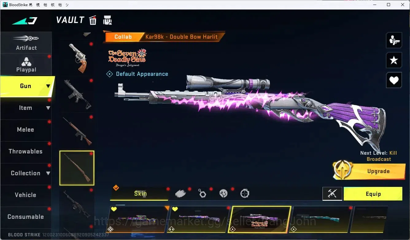 Blood Strike Accounts ASIA | L50 Legend|1 ETERNAL: Desert Eagle-Scorpius image 18