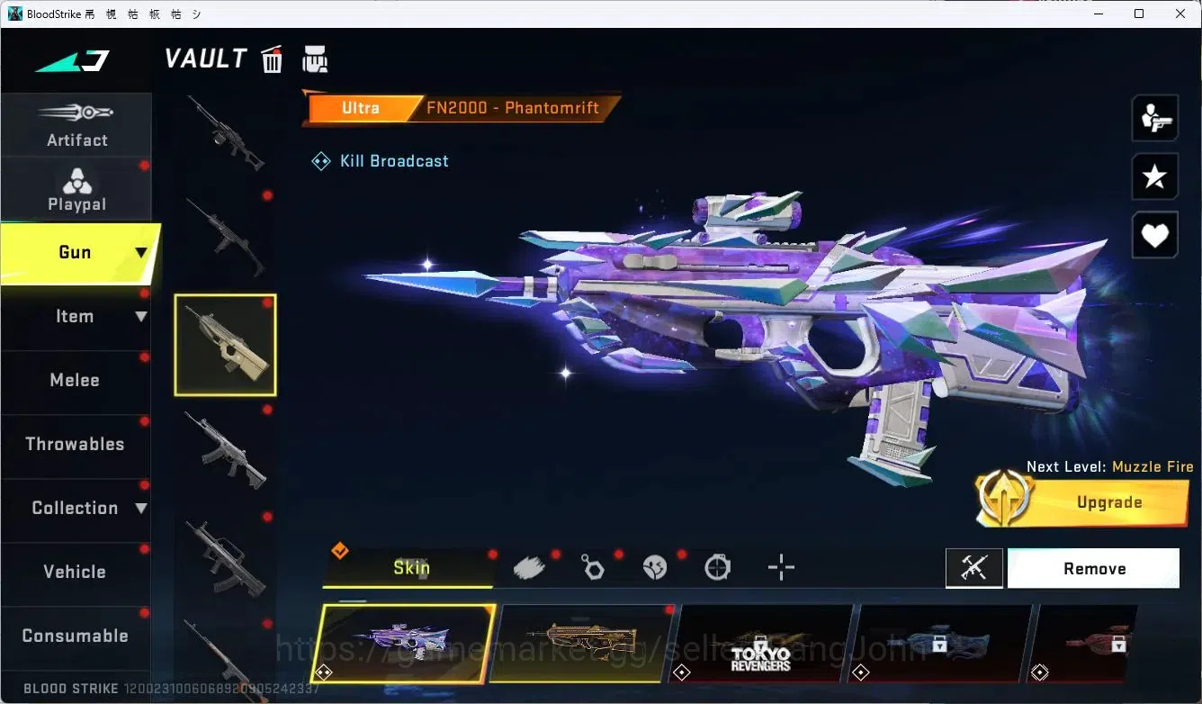 Blood Strike Accounts ASIA | L50 Legend|1 ETERNAL: Desert Eagle-Scorpius image 19