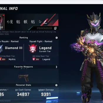 Blood Strike Collab Skin ASIA | L50 Legend|1 ETERNAL: Desert Eagle-Scorpius image 1
