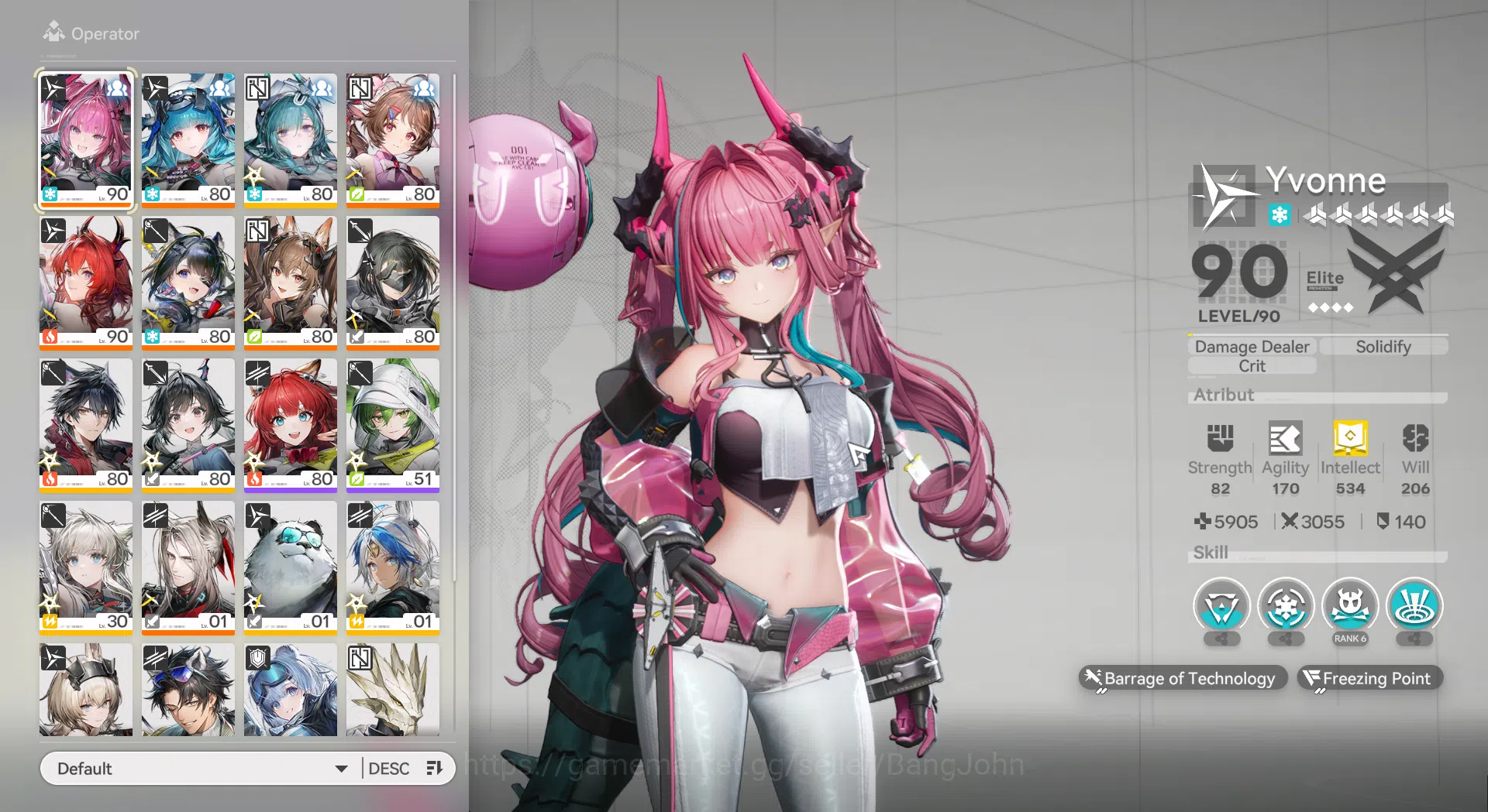 Arknights: Endfield Accounts ASIA | lv 56 Laevatain sign, Yvonne, Last Rite, Ar image 1