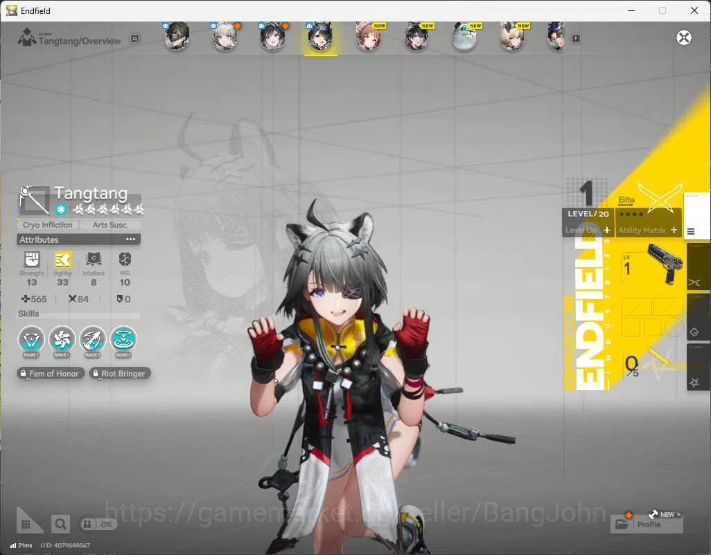 Arknights: Endfield Accounts ASIA | Starter fresh | Tangtang, Ardelia | more de image 1