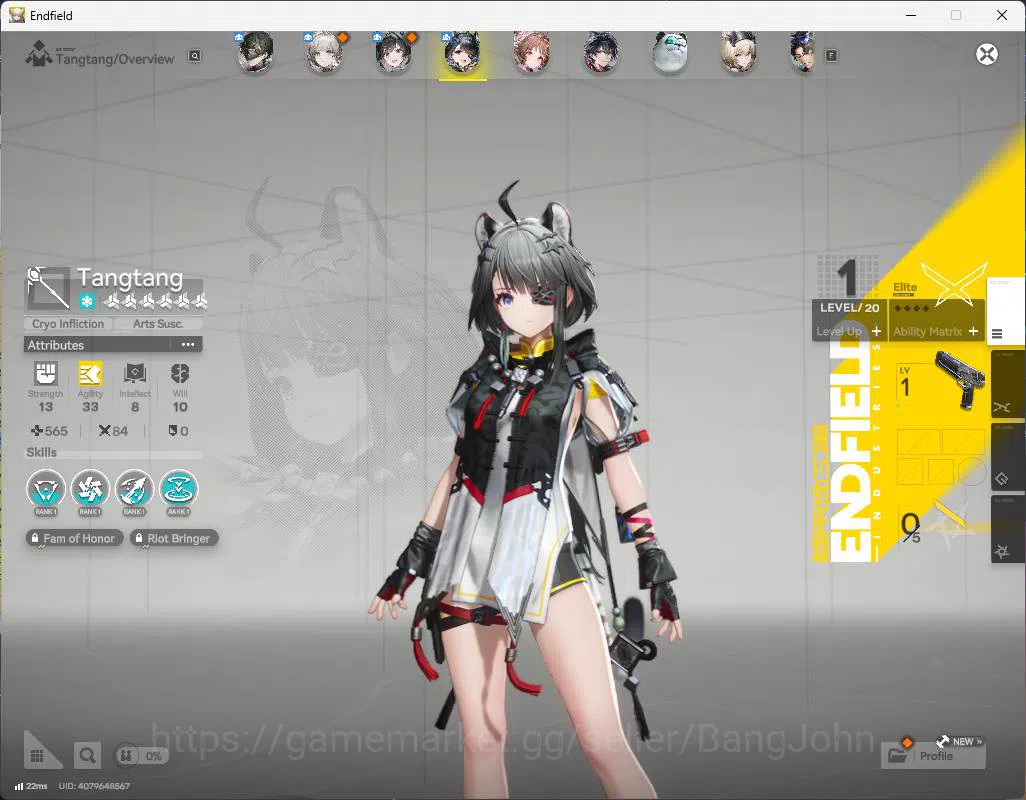 Arknights: Endfield Accounts ASIA | Starter fresh | Tangtang, Ardelia | more de image 7