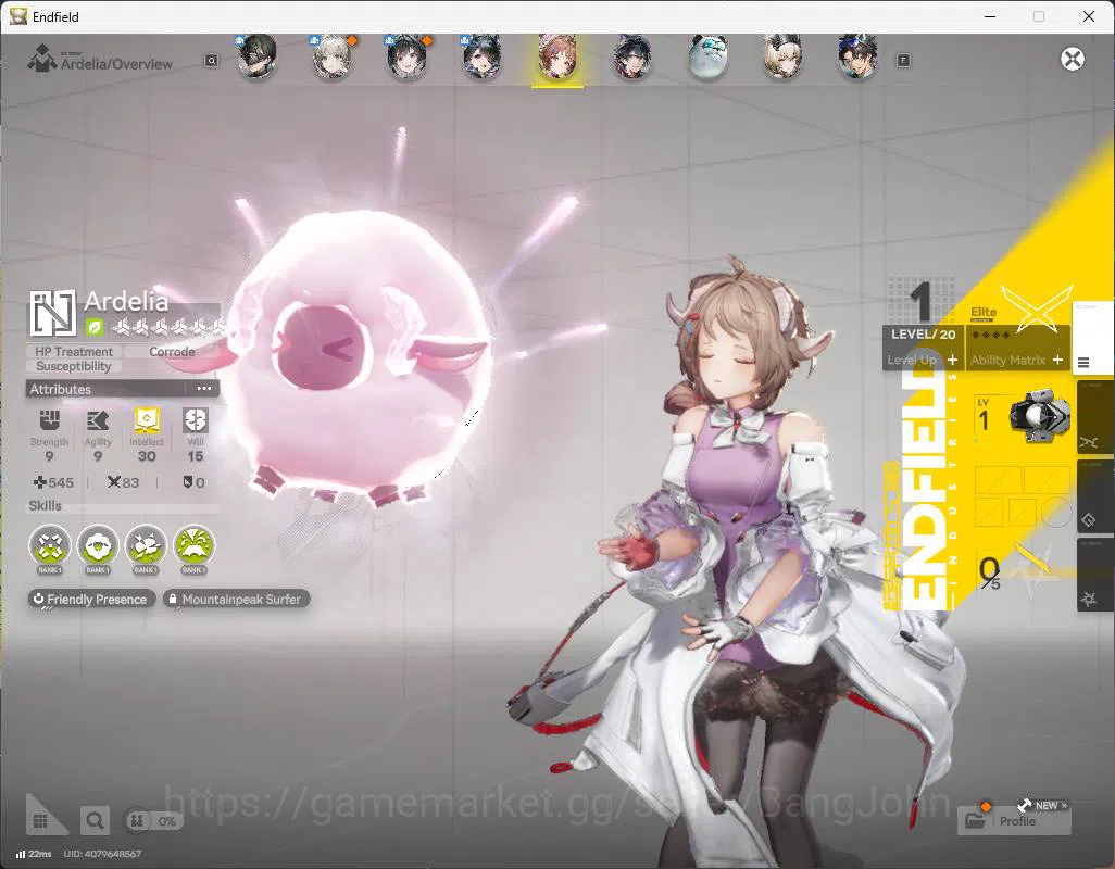 Arknights: Endfield Accounts ASIA | Starter fresh | Tangtang, Ardelia | more de image 8