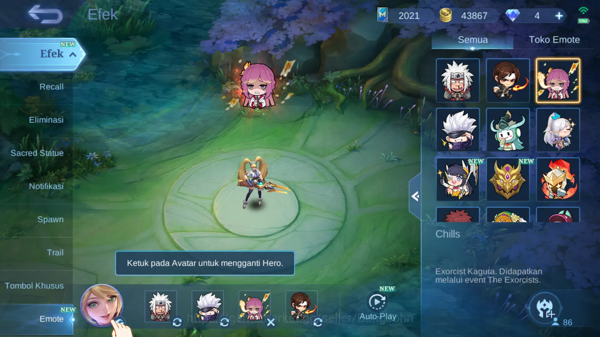 Mobile Legends: Bang Bang Accounts Hero 62 | Skin 162 | Aspirant Ruby | Luckybox Lanc image 14