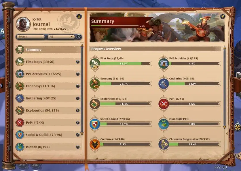 Albion Online Accounts ASIA | 1,94M Total Fame - 2,05M Silver | T8 Ore Mi image 12