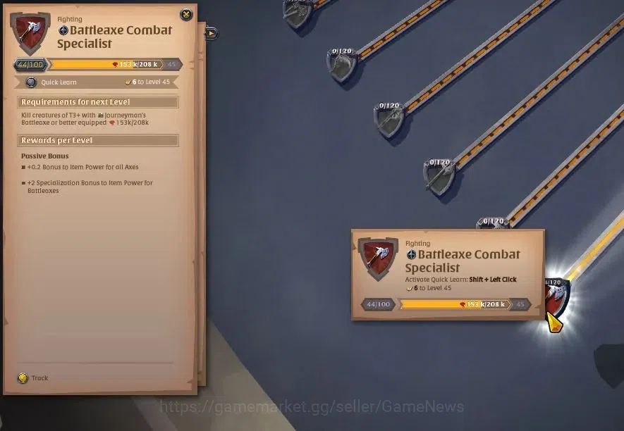 Albion Online Accounts ASIA | 1,94M Total Fame - 2,05M Silver | T8 Ore Mi image 7