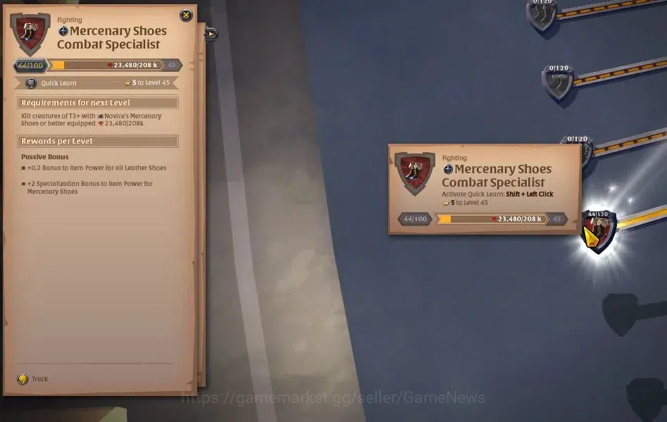 Albion Online Accounts ASIA | 1,94M Total Fame - 2,05M Silver | T8 Ore Mi image 8