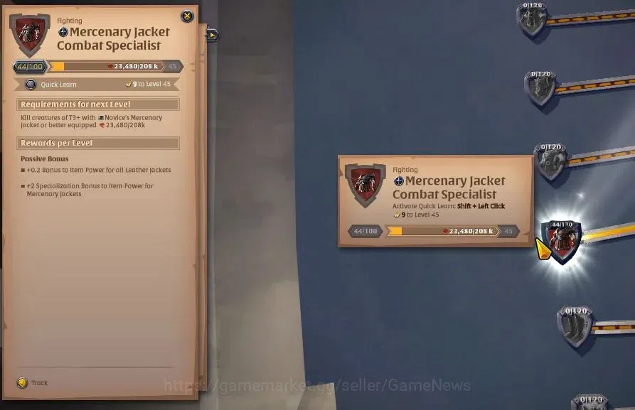 Albion Online Accounts ASIA | 1,94M Total Fame - 2,05M Silver | T8 Ore Mi image 9