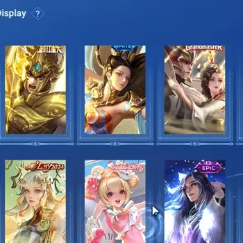 Honor of Kings Accounts Rare Skin Hero 117|Skin 123|Saintseiya Gold Leo (Dharma),Frozen Snowventure (Shi),Limited