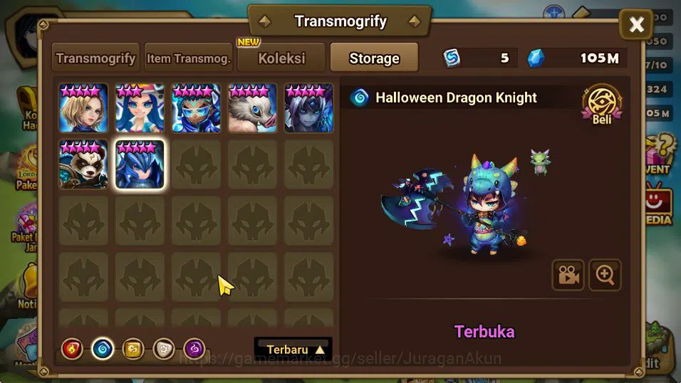 Summoners War: Sky Arena Accounts Mid-Game ASIA Lv 100|2 LD[Kiki,Wedjat]|69+ NB5(Laika,Nora,Amber,Etc)+157 6* Monster|Many 13