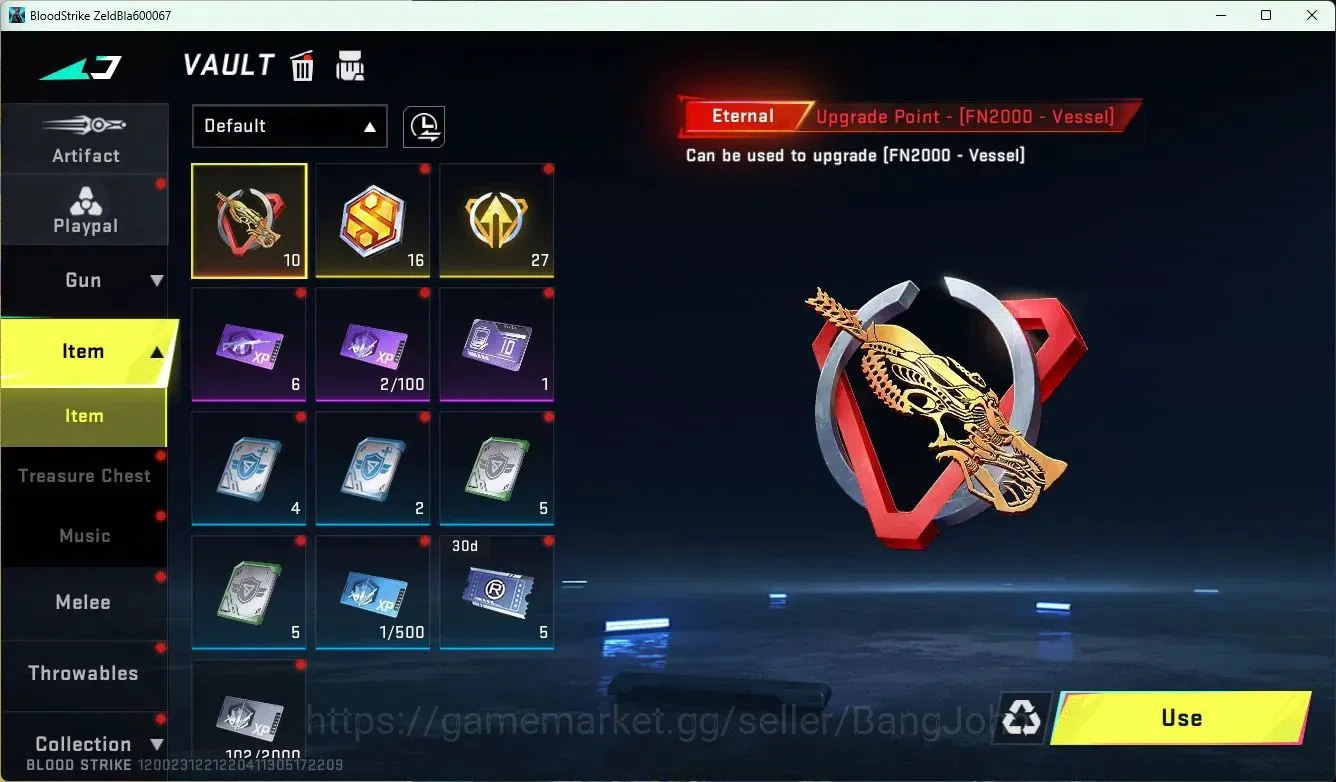 Blood Strike Accounts ASIA| Limited Butterfly Knife (2nd Anniv) | 2 7DS image 10