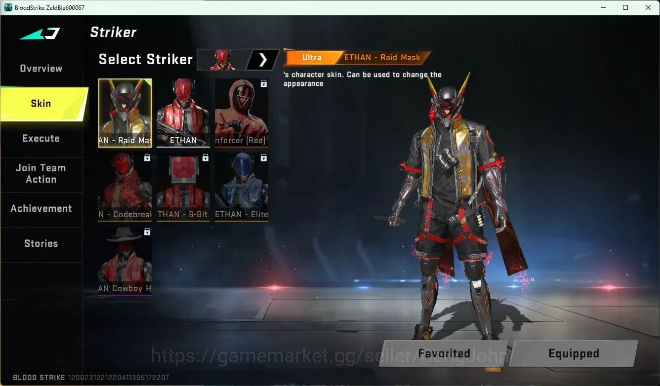 Blood Strike Accounts ASIA| Limited Butterfly Knife (2nd Anniv) | 2 7DS image 2