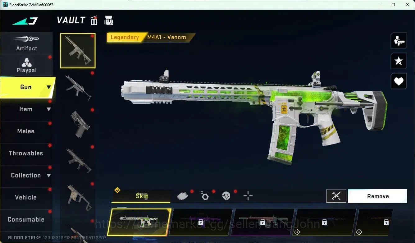 Blood Strike Accounts ASIA| Limited Butterfly Knife (2nd Anniv) | 2 7DS image 3