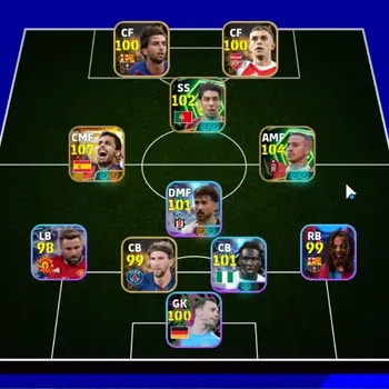 eFootball Accounts Others Android|Power 3085|Big Time Rodri|Epic Thiago Alcantara,Rui Costa|Show Time Calvin Bassey,Salih