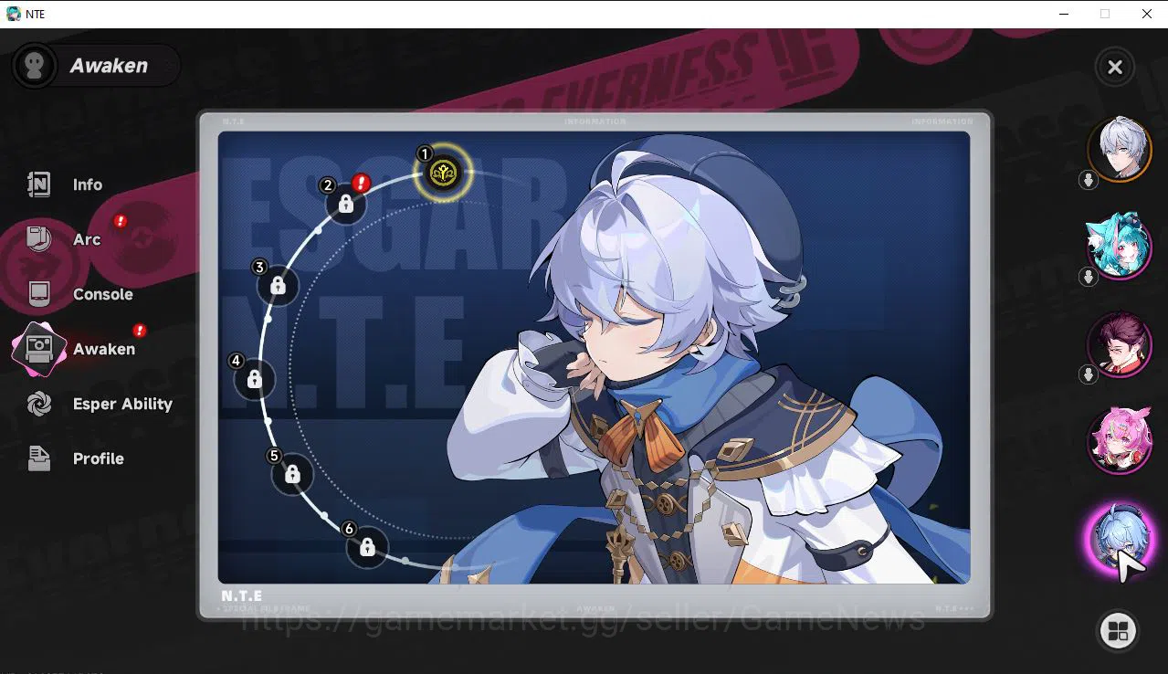 Neverness to Everness Accounts GLOBAL SEA |HL 3| 1 SSR Limited Nanally | 4 SR [Mi image 3