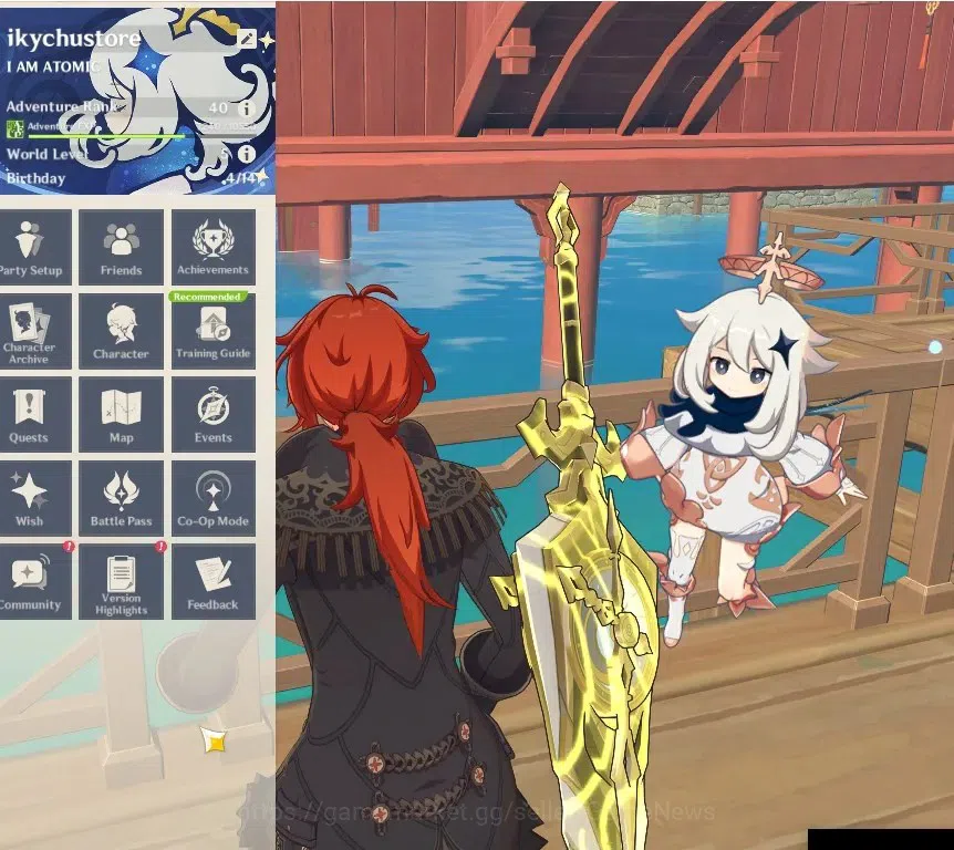 Genshin Impact Accounts Others ASIA|AR 40|2 2