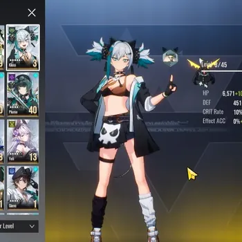 Etheria: Restart Accounts Mid‑Tier Global S26|1,3K Crystal|13 SSR|Yeli,Kloss,Plume,Areal,Lingluo,Rosa,Mio,Kokardi,Etc|1 SSR
