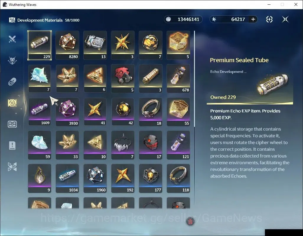 Wuthering Waves Accounts EU|UL 47|Ready Gacha|64k Astrite+126 Lustrous+12 R image 6