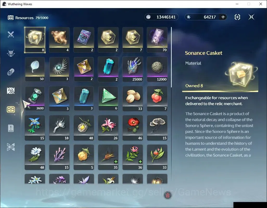 Wuthering Waves Accounts EU|UL 47|Ready Gacha|64k Astrite+126 Lustrous+12 R image 7