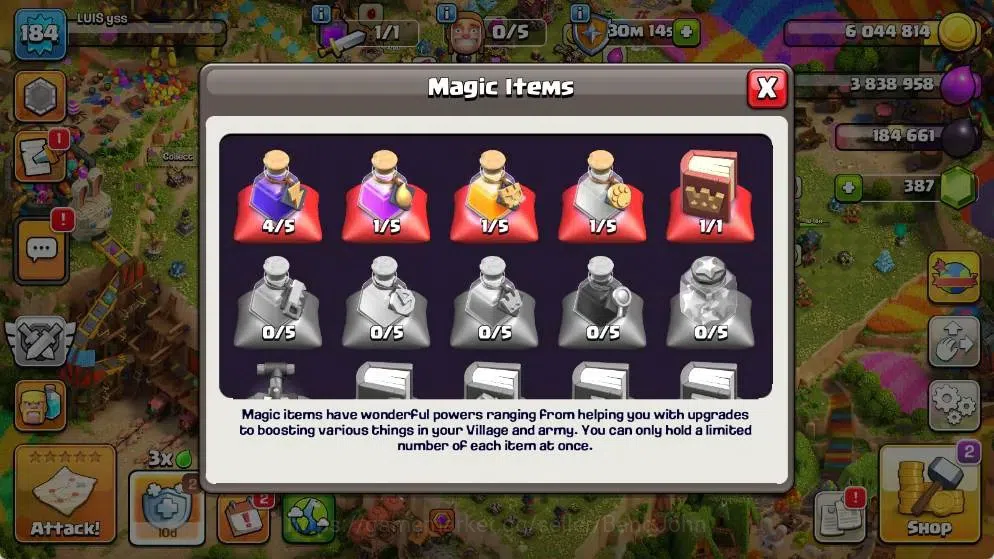 Clash of Clans Accounts Global |TH 15-BH 10|LVL 184|AQ 84 ,MP 51 ,GW 51 ,R image 3