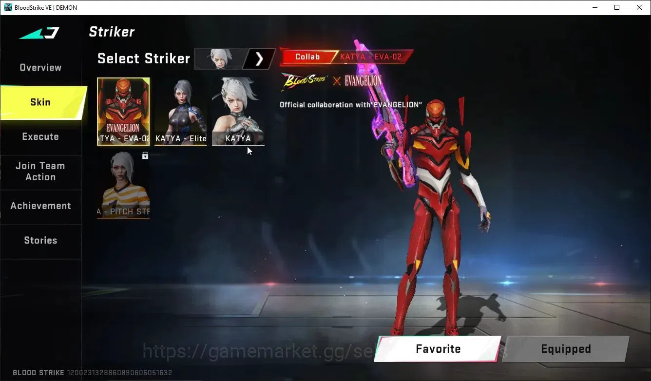 Blood Strike Accounts ASIA|ETERNAL Zero,DeAgle+Collab TR FN2000,Takemich image 10