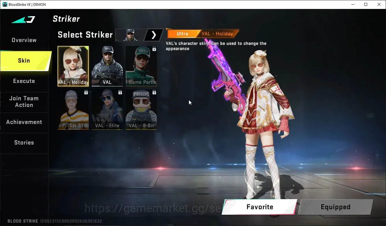 Blood Strike Accounts ASIA|ETERNAL Zero,DeAgle+Collab TR FN2000,Takemich image 14