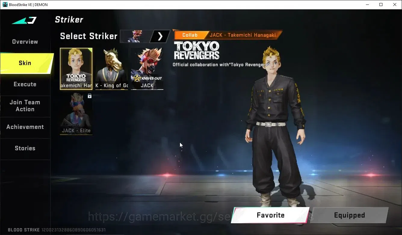 Blood Strike Accounts ASIA|ETERNAL Zero,DeAgle+Collab TR FN2000,Takemich image 4