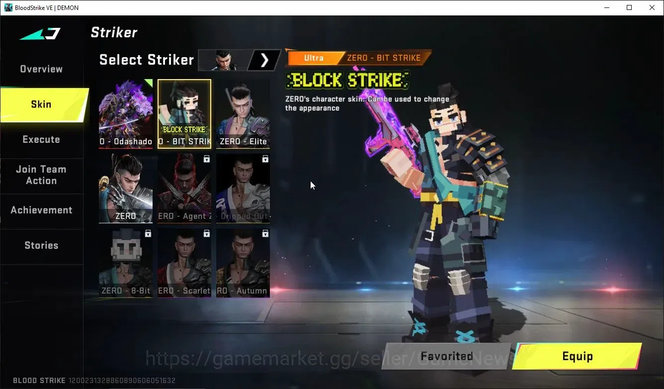 Blood Strike Accounts ASIA|ETERNAL Zero,DeAgle+Collab TR FN2000,Takemich image 5