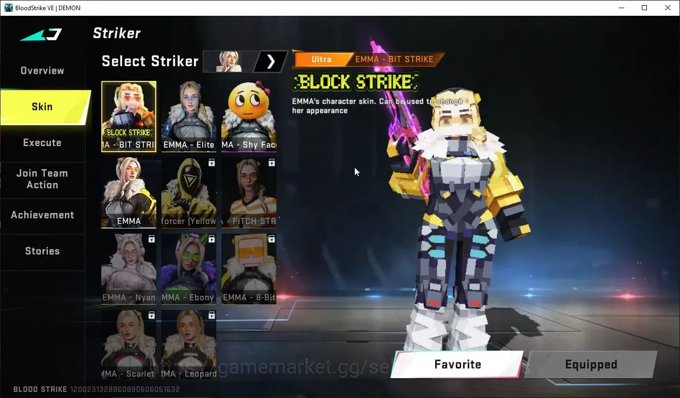 Blood Strike Accounts ASIA|ETERNAL Zero,DeAgle+Collab TR FN2000,Takemich image 7
