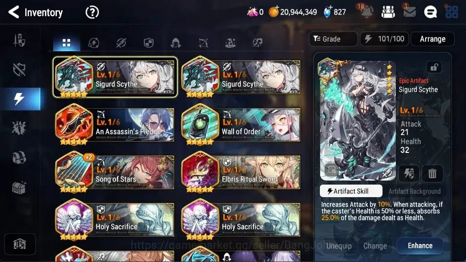 Epic Seven Accounts Global| 6 ML[Cermia,Ilynav,Elena,Hwayoung,Aria,Sig image 10
