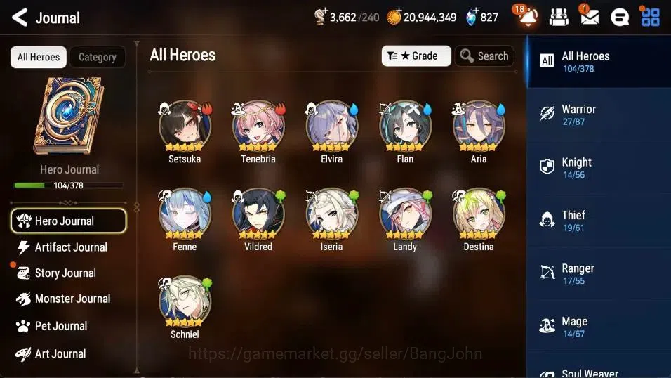 Epic Seven Accounts Global| 6 ML[Cermia,Ilynav,Elena,Hwayoung,Aria,Sig image 7