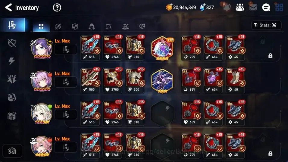 Epic Seven Accounts Global| 6 ML[Cermia,Ilynav,Elena,Hwayoung,Aria,Sig image 8
