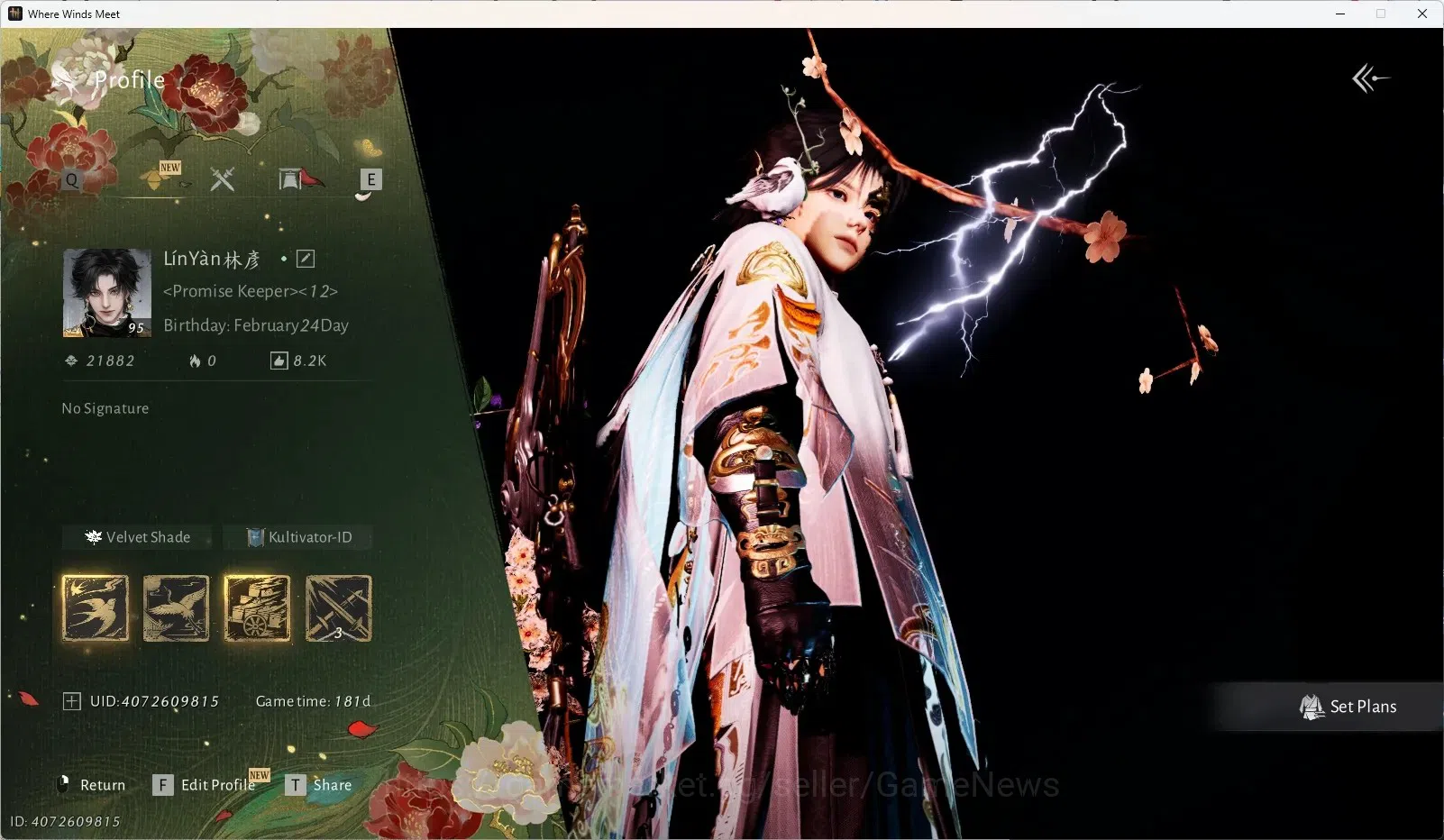 Where Winds Meet Accounts GLOBAL|Lv 95|31K GS|3 HC with 21k Elegance|Explore image 5