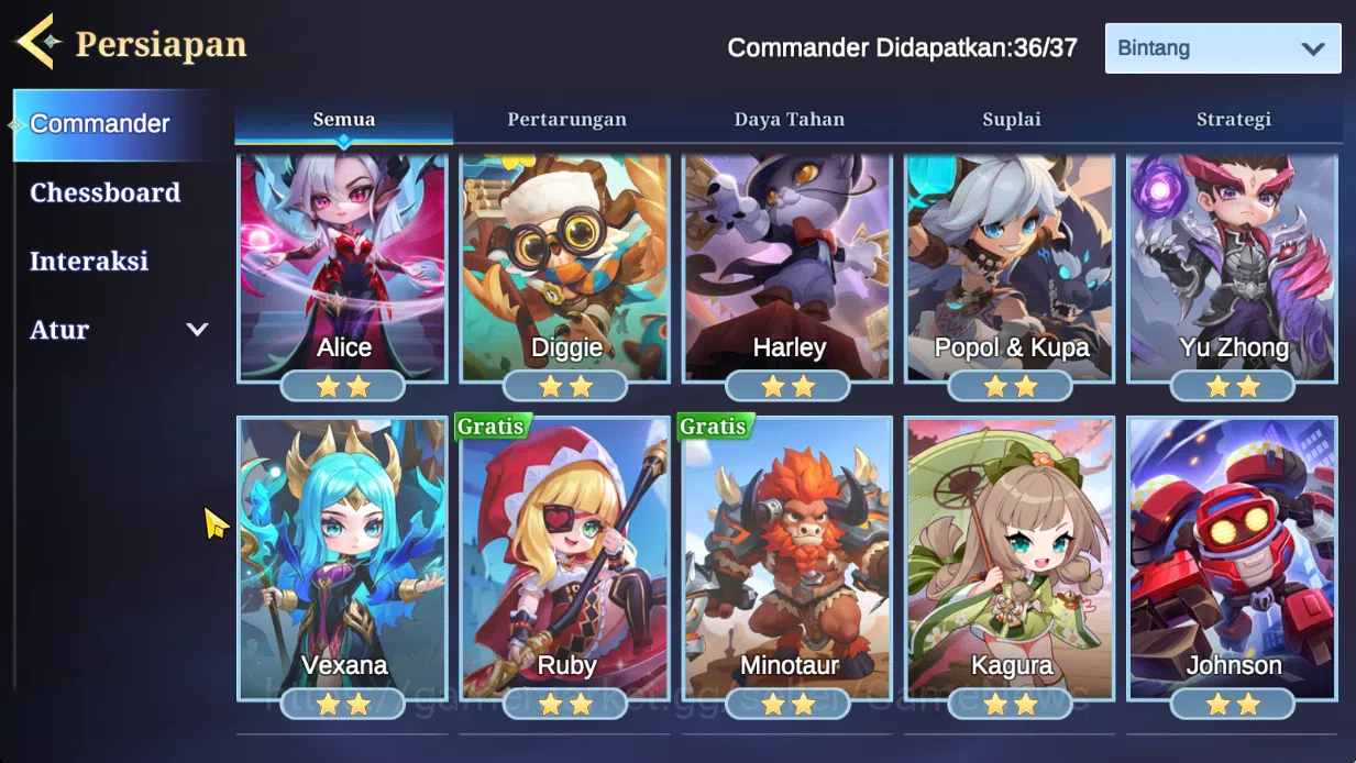 Magic Chess: Go Go Accounts Mythic 41|Bonus MLBB|36 Commander 9 Max|7 Chessboard|Magical (Cybercity),2 Epic,Etc|21 Skin|4 14