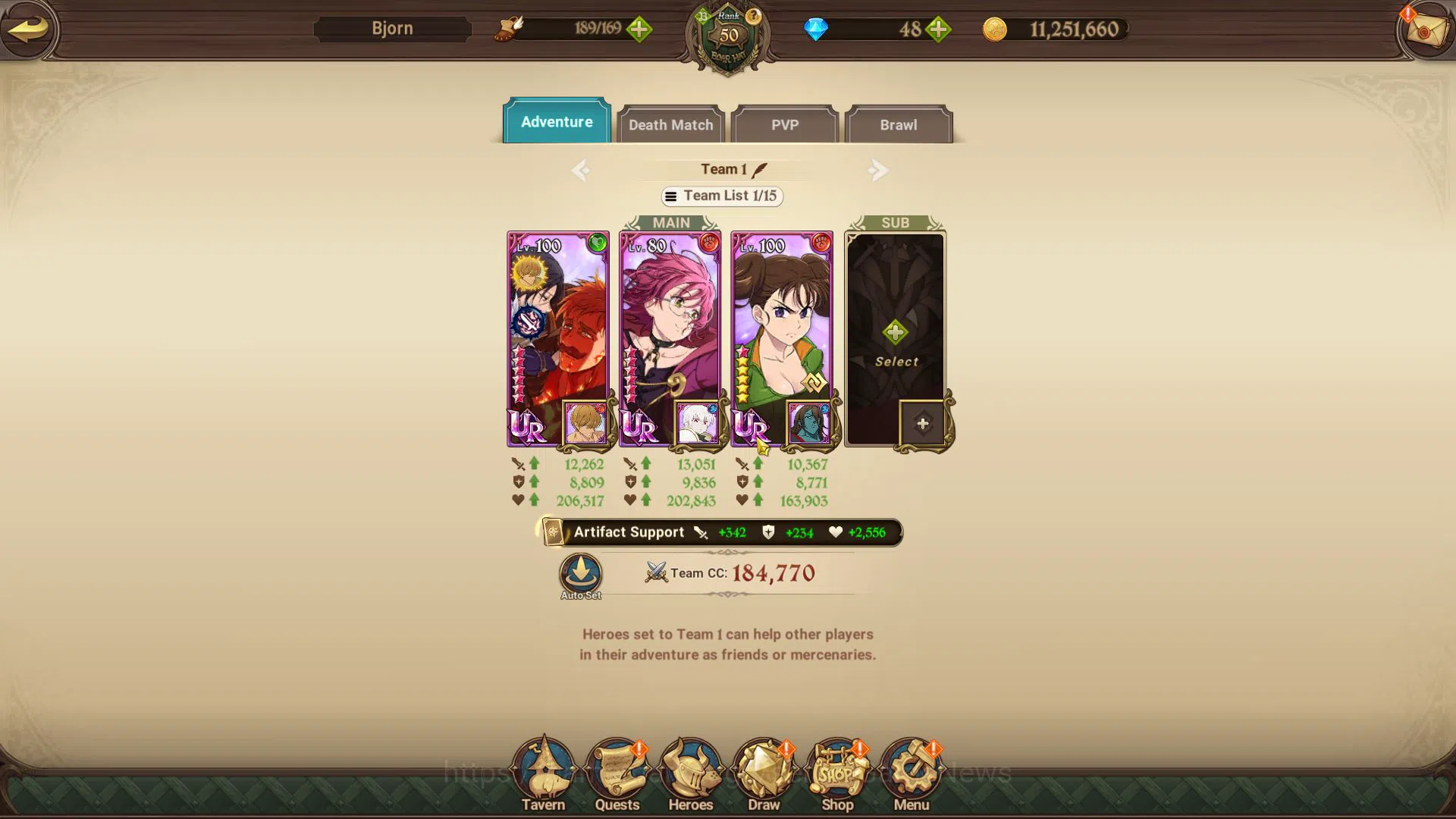 The Seven Deadly Sins: Grand Cross Accounts Asia|1,8M CC|4 UR+Fire Force|Meresca4/6,Gowther,DK image 4
