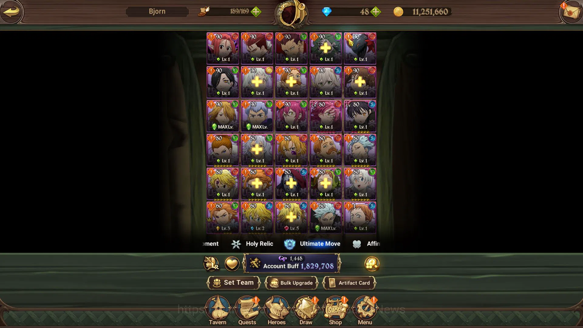 The Seven Deadly Sins: Grand Cross Accounts Asia|1,8M CC|4 UR+Fire Force|Meresca4/6,Gowther,DK image 8