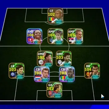 eFootball Accounts Legends & Iconic Players Android|17 Epic Dragan Stojkovic,Takefusa Kubo,Cafu,David Seaman,J.Zanetti|11