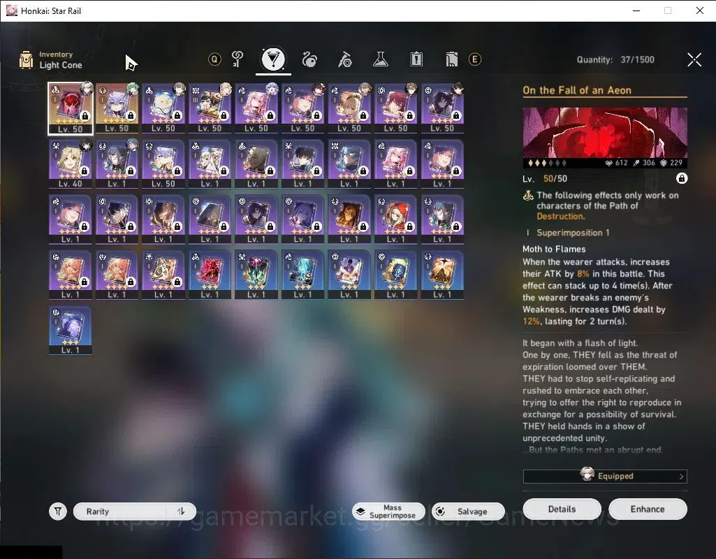 Honkai Star Rail Accounts Asia|TL 40|7 Limited| Firefly,Sparkle,Huohuo,Dan H image 6