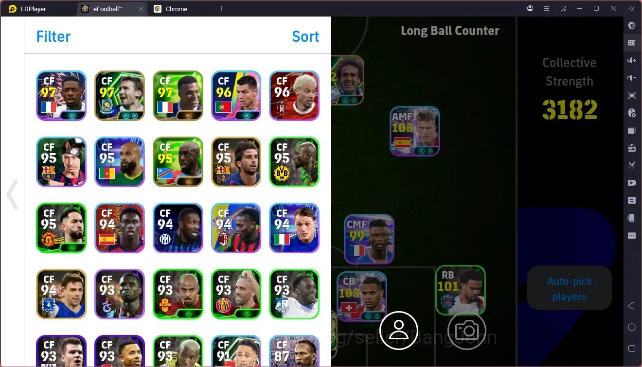 Buy eFootball Accounts - Mobile | PW 3182 | Epic