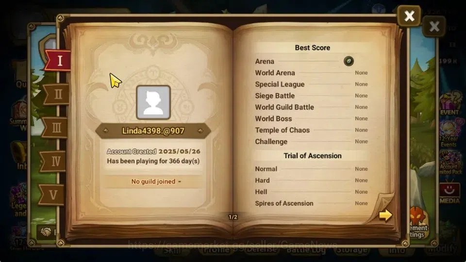 Summoners War: Sky Arena Accounts ASIA|Lv 26|Ready Gacha|103 12 YSC + 160 11 YSC + 3 image 3