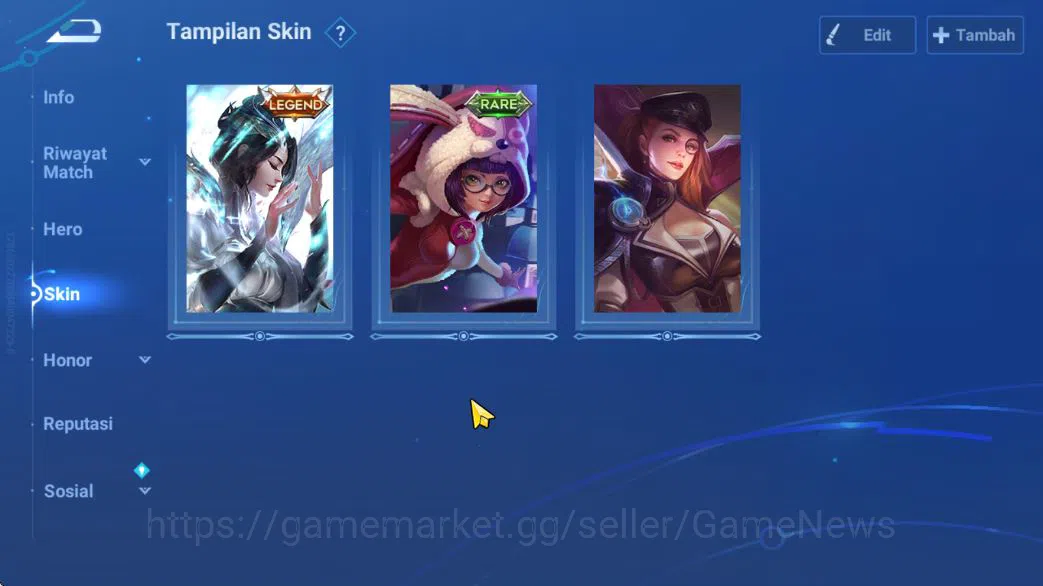 Honor of Kings Smurf Hero 13 Skin 3|Fresh Starter| (Consort Yu Legend)  image 1