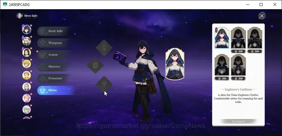 The Seven Deadly Sins: Origin Accounts SEA|Lv 12|6 SSR [ClothoP1,MannieP1,GuilaP1,Melioda image 3