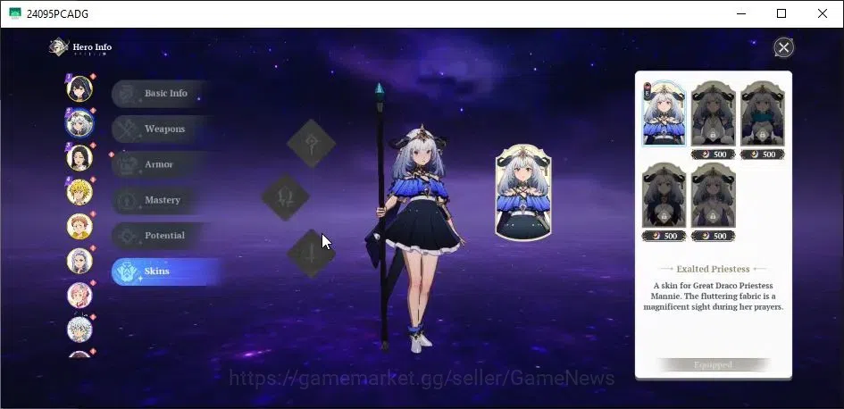 The Seven Deadly Sins: Origin Accounts SEA|Lv 12|6 SSR [ClothoP1,MannieP1,GuilaP1,Melioda image 5