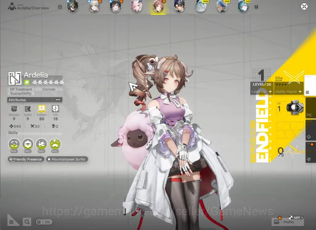 Arknights: Endfield Accounts ASIA Starter Account | Mi Fu | Lv.2 | 2 SSR |*6WEP image 3