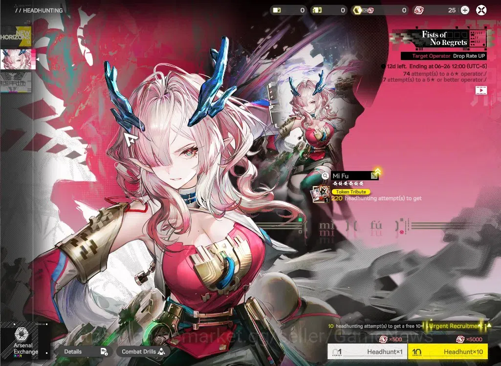 Arknights: Endfield Accounts ASIA Starter Account | Mi Fu | Lv.2 | 2 SSR |*6WEP image 9