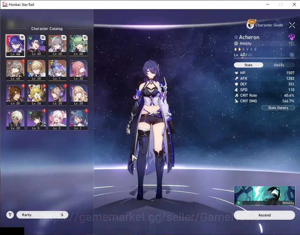 Honkai Star Rail Accounts Asia|TL 26|3 Limited| SW 999, Acheron, Huohuo | Mc image 4
