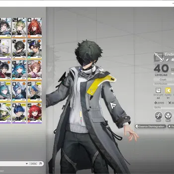 Arknights: Endfield Accounts ASIA|Lv 57|6k Ars|138 Ori|5 SSR (1 Limited)+1 Sele image 1